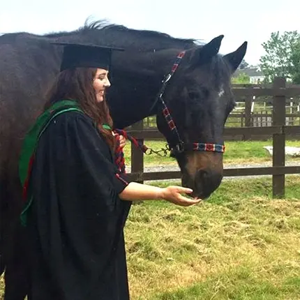 Chrissy Asplin - equine student