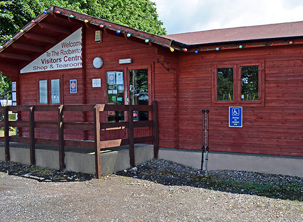 Entrance of the visitor centre