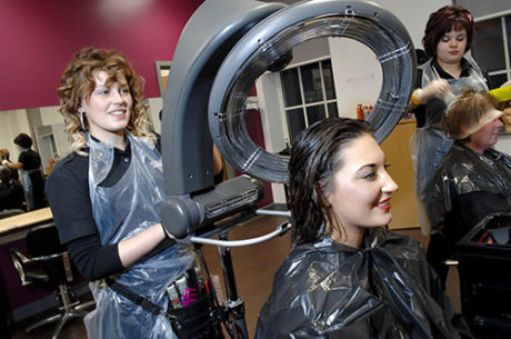 Hair treatment at Nirvana hair and beauty