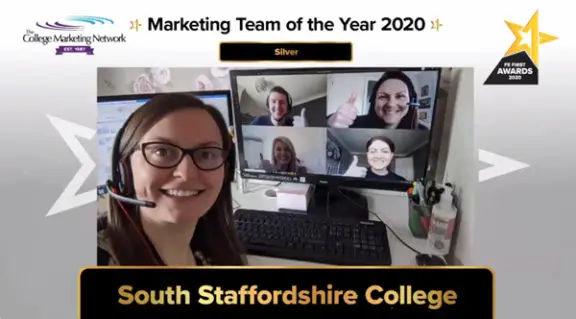 Selfie of the Marketing Team