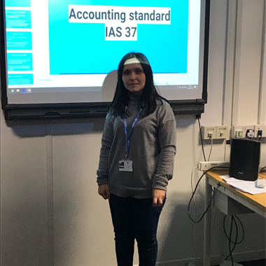 Accounting Apprentice - Clara Carreira Da Costa - Christmas Star 2020 - Level 4 at Lichfield - 380x380