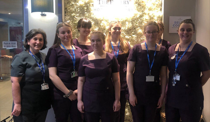 Belfry Visit for L3 Beauty Students 730x425