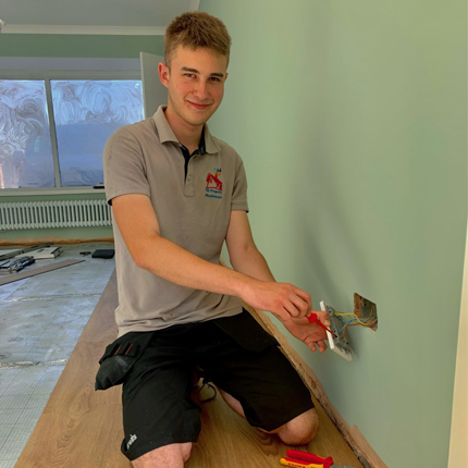 Ben Sandland Electrical Apprentice 430x430