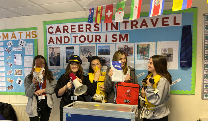 Travel and Tourism Students in Class
