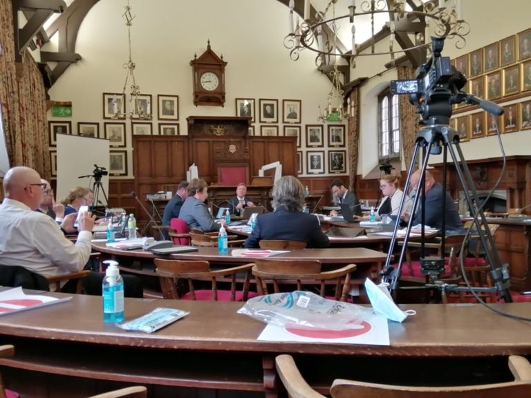 Lichfield Council Meeting Underway