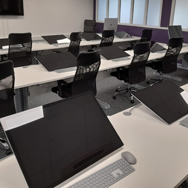 Computers in our brand new Digital Skills Centre