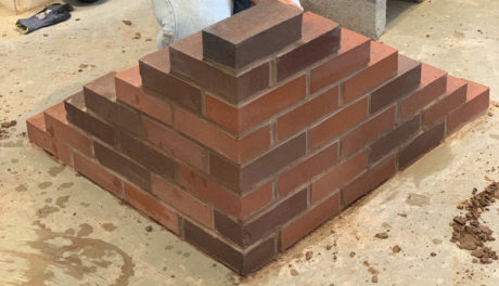 Brickwork created by Elizabeth