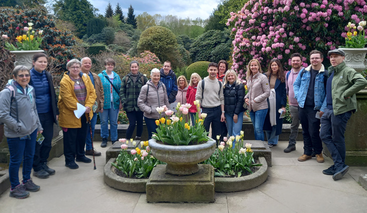 RHS students at Biddulph Grange