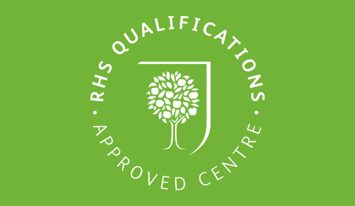 Logo showing that South Staffordshire College is an RHS Qualifications Approved Centre