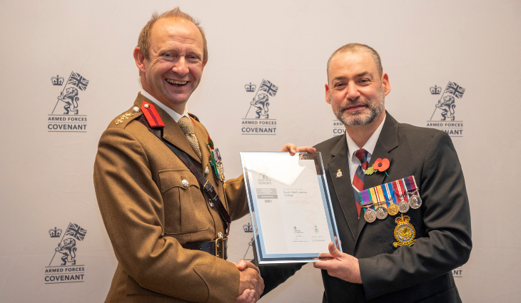 South Staffordshire College, Ian Pringle - ERS Silver Awards, NMA, 3 Nov 21