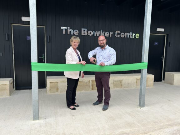 Ribbon cut at Bower Centre