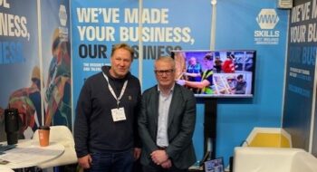 John Adams with Mayor of West Midlands at Construction Week