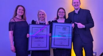 Marketing Team with double silver awards at FE First Awards 2026